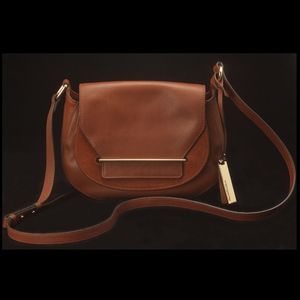 NWOT! Vince Camuto Cognac Eda Crossbody